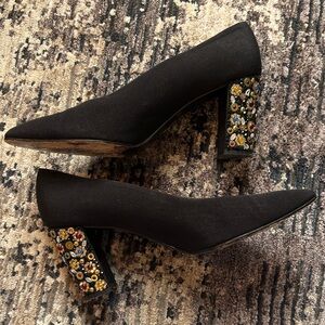Bedazzled heel Stuart Weitzman Pumps Sz 8